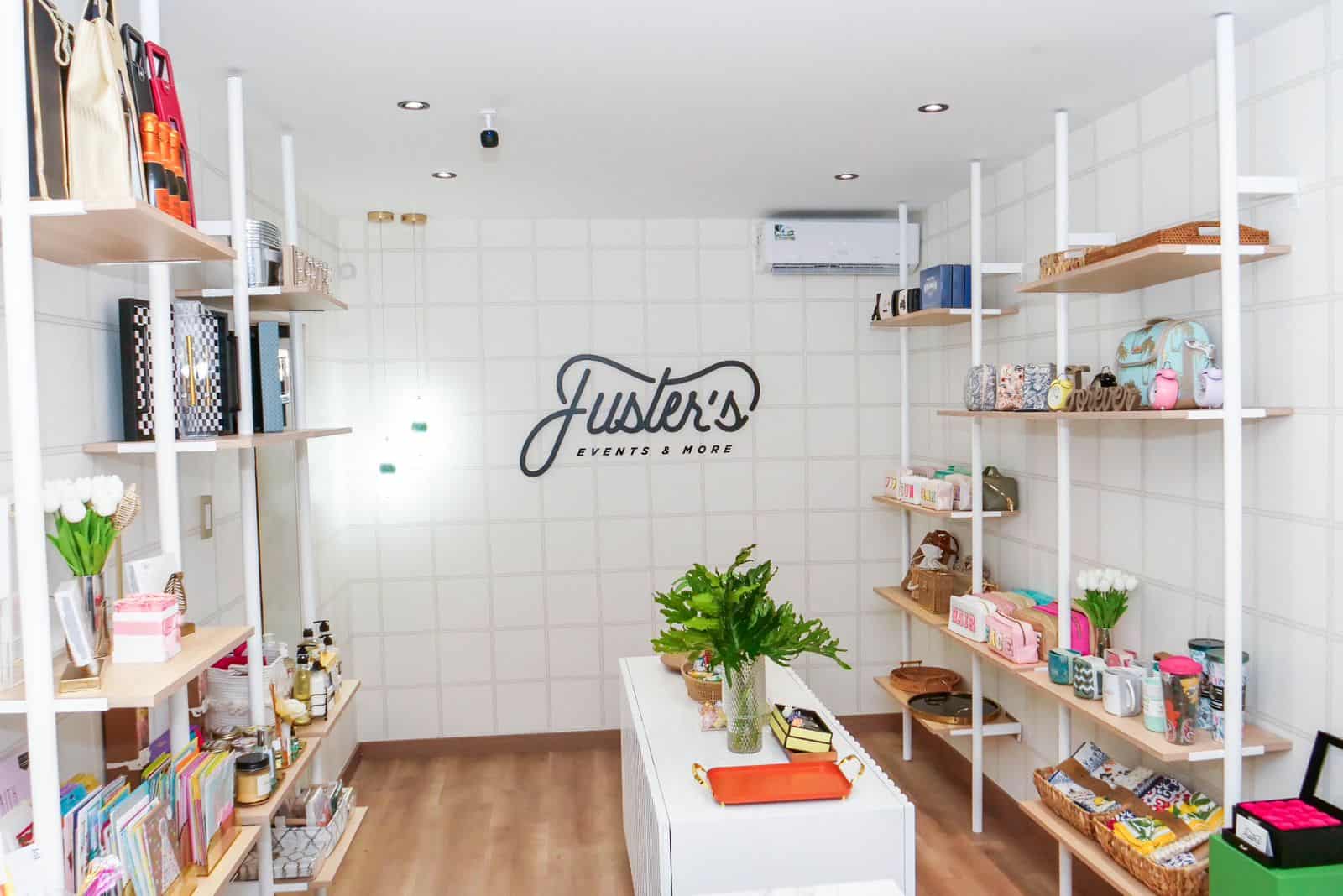 Interior de la nueva tienda.