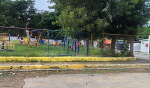Denuncian parque infantil de Hato Mayor lleva más de dos años en el abandono