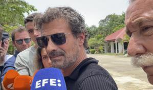 El actor Rodolfo Sancho visita por primera vez en prisión a su hijo Daniel Sancho