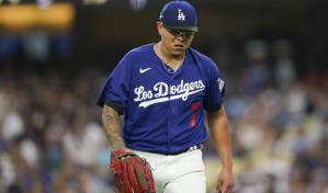 La MLB coloca a Julio Urías en licencia administrativa tras arresto