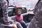 Detenidos por cuádruple crimen son interrogados en sede de la Policía en Dajabón