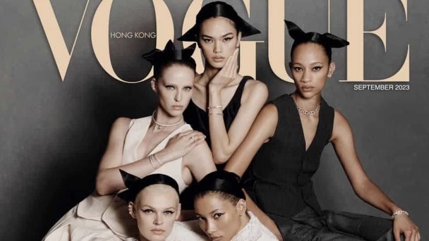 Lineisy Montero, primera modelo dominicana en la portada de una revista asiática