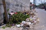 En la carretera de Villa Faro la basura es permanente En la carretera de Villa Faro la basura es permanente