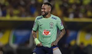Neymar dice que no está al 100% con Brasil en inicio de eliminatoria