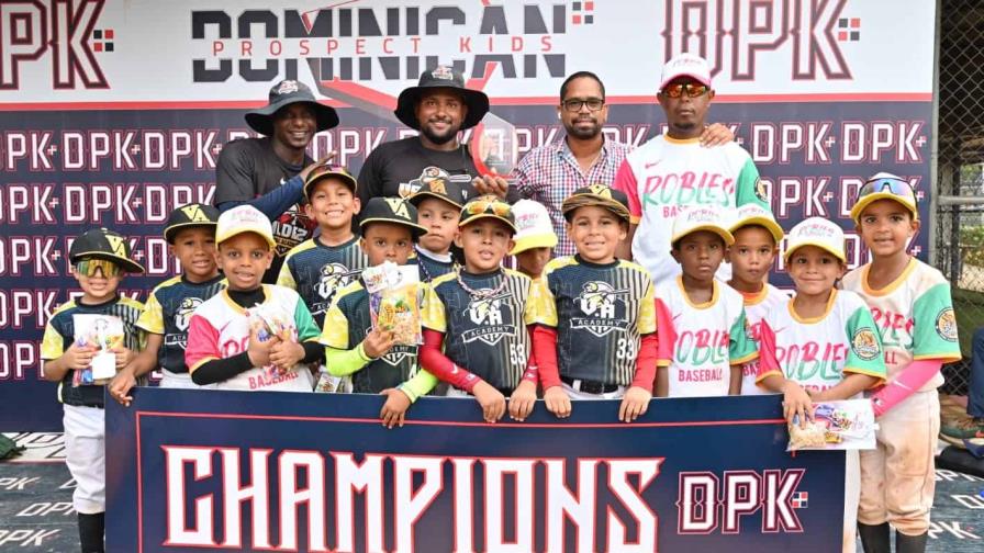 Baby Valdez y Pichulo Team, campeones torneo "Baby Baseball Tournament DPK 2023"