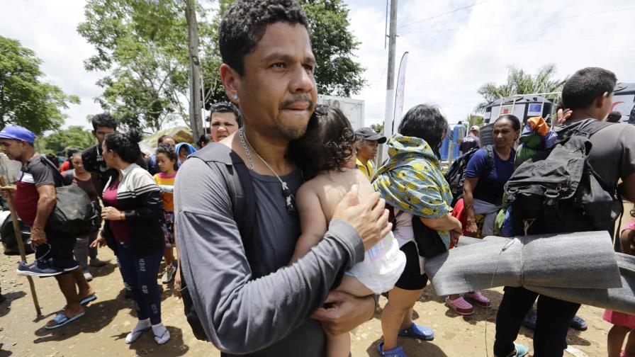 Una cantidad récord de 40 mil niños ha cruzado la selva de Darién en primera mitad del año