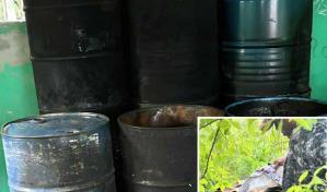 Desmantelan laboratorio clandestino de alcohol adulterado en Barahona