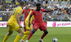 Ucrania pone fin a la racha perfecta de Inglaterra con empate en la eliminatoria a la Euro 2024