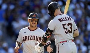 Pham pega sencillo en el 10mo inning; Diamonbacks superan a Cachorros