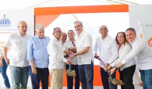 Abinader deja iniciada la construcción de la avenida Circunvalación Santiago-Navarrete