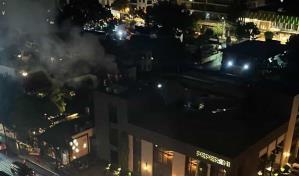 Incendio afecta cocina de restaurante Peperoni en Piantini