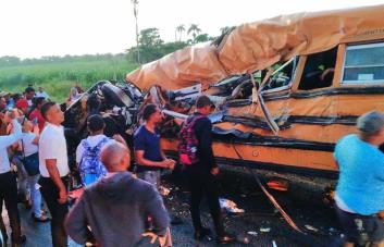 Chofer de Aviam fue dado de alta tras accidente en La Otra Banda