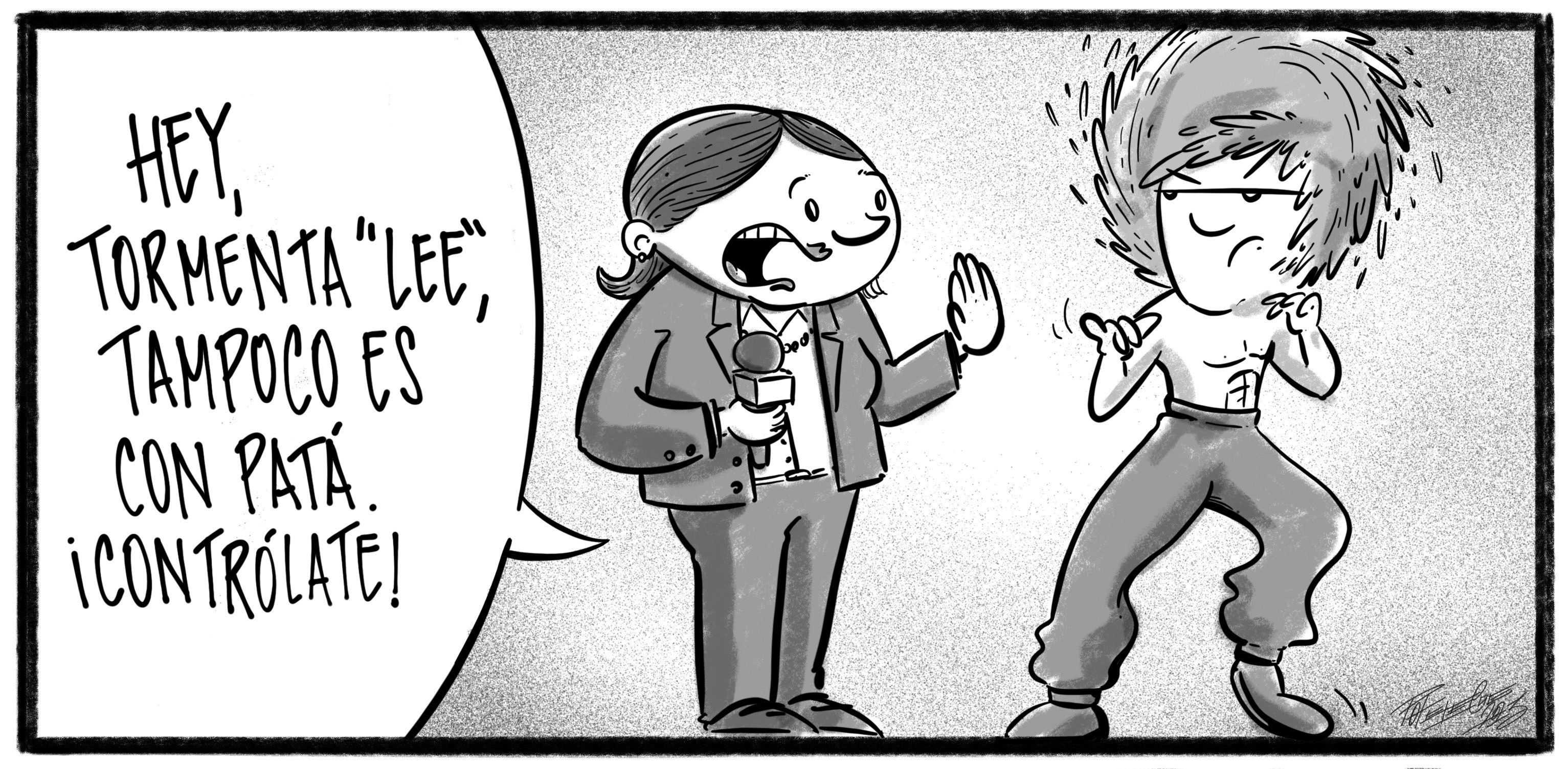 Caricatura de Noticiero Poteleche 11 septiembre 2023