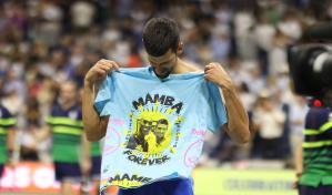 Novak Djokovic le rinde homenaje a Kobe Bryant tras ganar su grand slam número 24