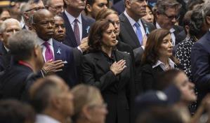 La vicepresidenta y el alcalde de Nueva York presiden los actos de homenaje del 11-S