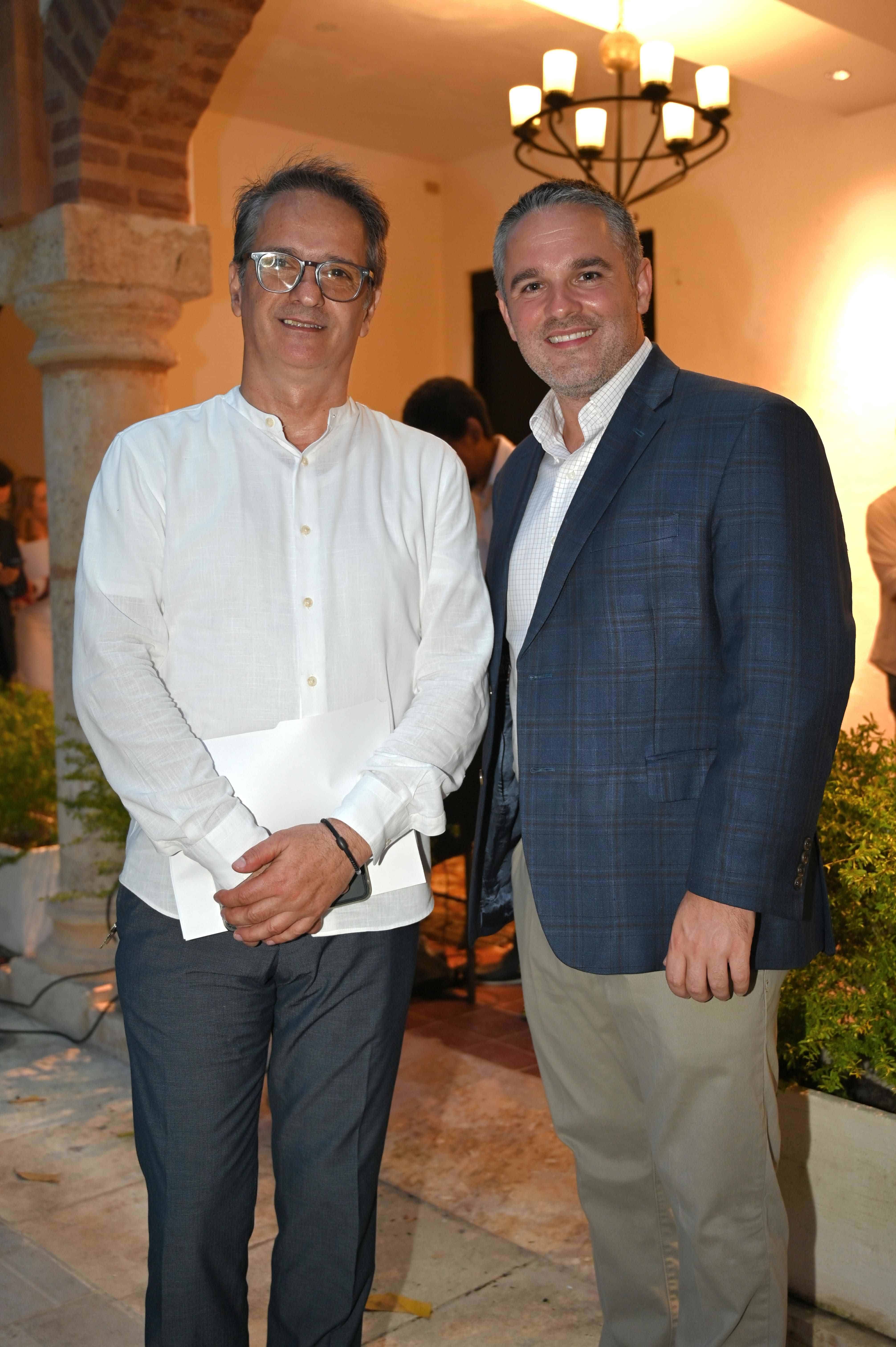 Francesco Gravina y Daniel Carvey.