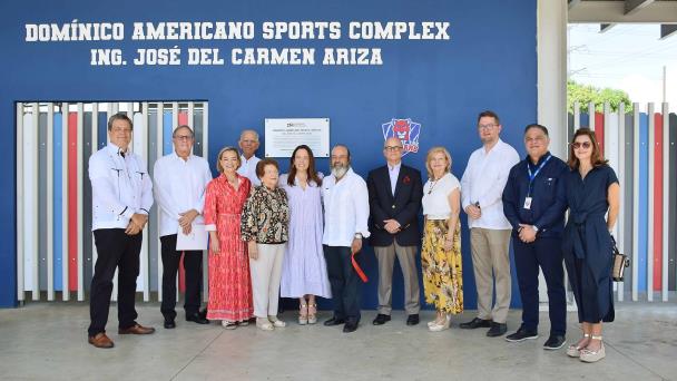 El Instituto Cultural Domínico Americano inaugura un moderno complejo deportivo y recreativo