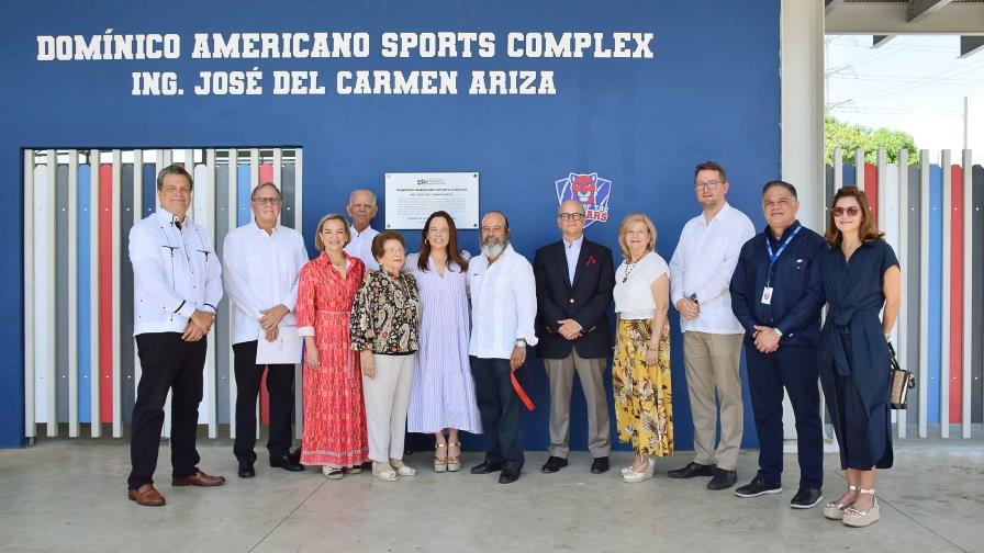 El Instituto Cultural Domínico Americano inaugura un moderno complejo deportivo y recreativo