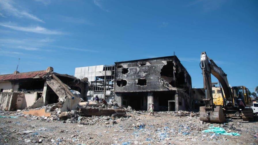 A paso lento la demolición por explosión en San Cristóbal