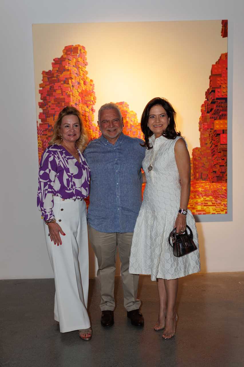 Ana Messina, Fernando Lama y Iranna Canaan.