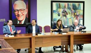 ANJE visita a Abel Martínez en la Casa Presidencial PLD