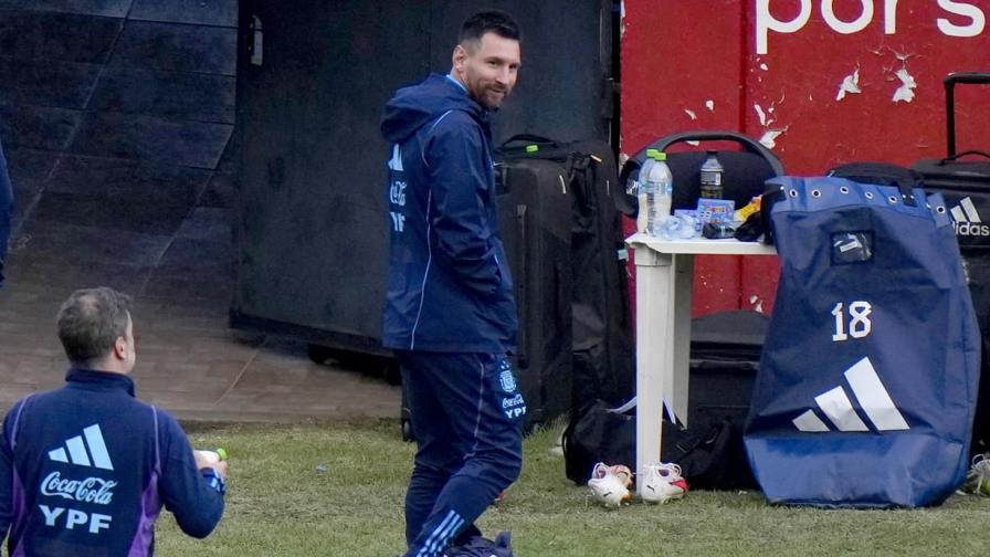 Messi se pierde último entrenamiento de Argentina previo a juego clasificatorio en Bolivia