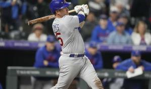 Yan Gomes es clave en victoria de Cachorros sobre Rockies