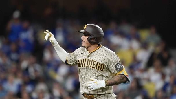 Machado da dos jonrones; Soto, uno de 3 carreras en el noveno y Padres remontan ante Dodgers