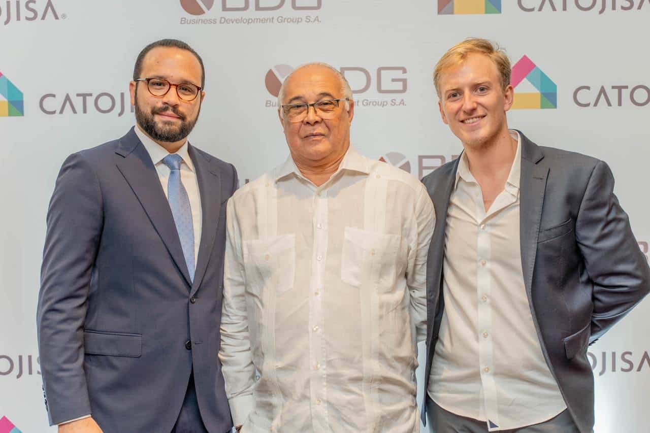 Giancarlos Jimenez, Rafael Jimnez y Pablo Campollo.