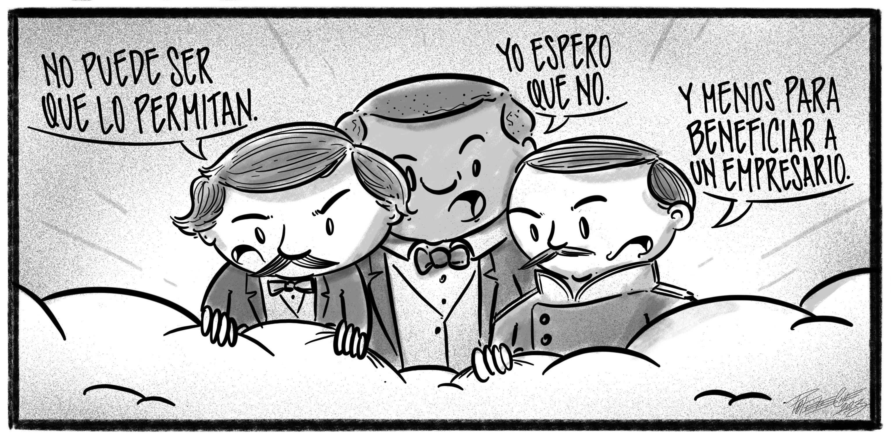 Caricatura de Noticiero Poteleche 13 septiembre 2023