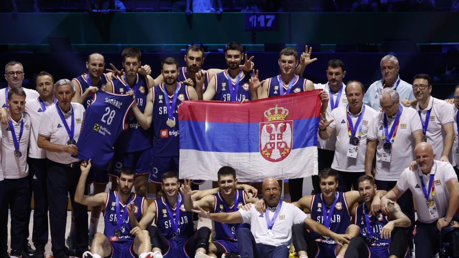 Serbia premia con 25.000 euros a cada miembro de la selección por la plata en el Mundial