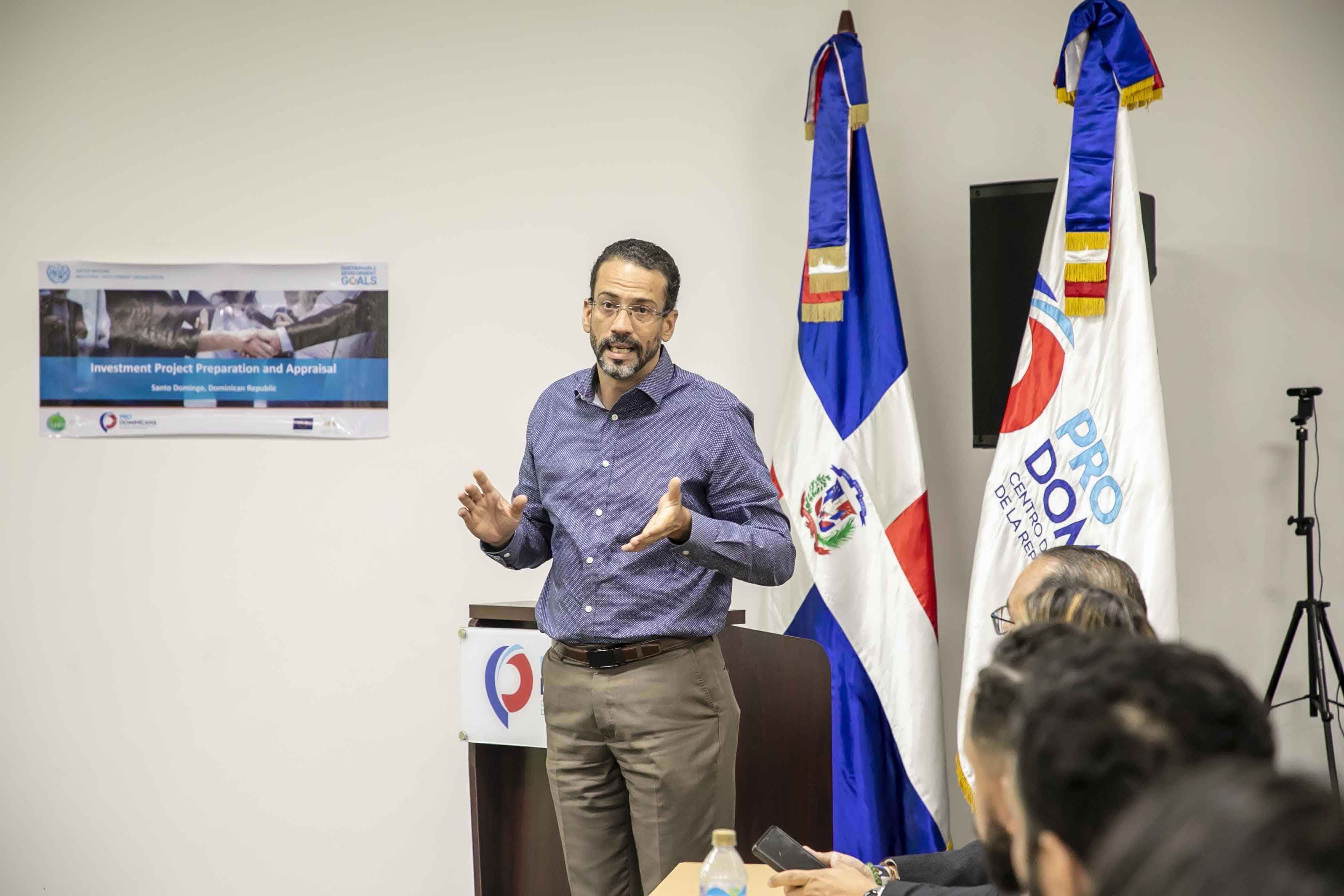 Vladimir Pimental, subdirector general de ProDominicana.