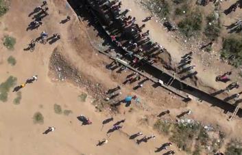 Fuerza élite de Haití visitó zona donde se construye canal para desviar río Masacre