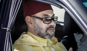 El rey Mohammed VI visita a los heridos en por el sismo en Marrakech