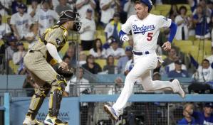 Freeman pega jonrón en su cumpleaños; Dodgers aplastan 11-2 a Padres