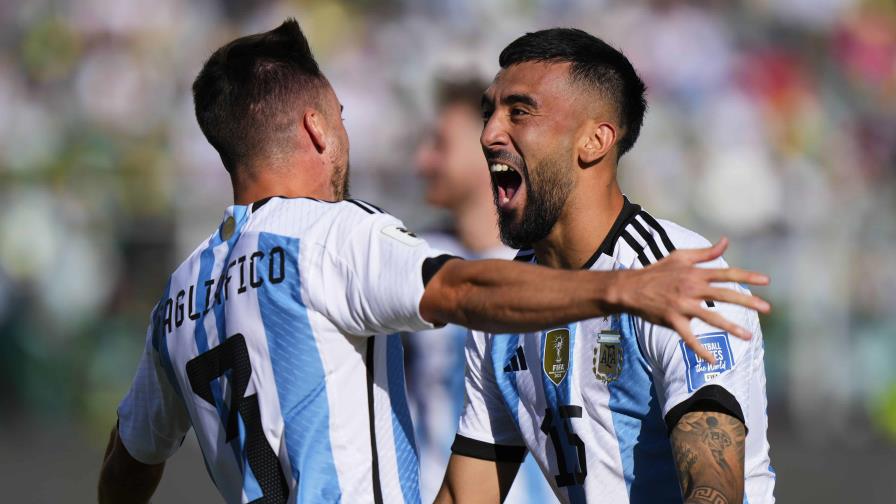 Eliminatoria mundialista: Argentina sin Messi estuvo a la altura en goleada a Bolivia