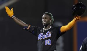 Video | Ronny Mauricio causa una buena primera impresión en Nueva York