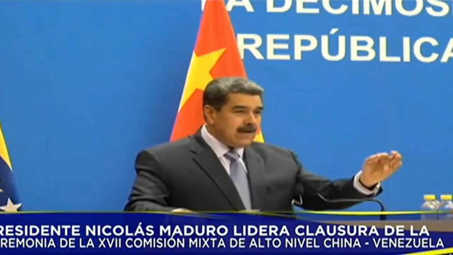 Lo que vamos es pa la Luna, dice Maduro tras acuerdo con China