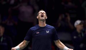 Murray gana su duelo de la Copa Davis y recuerda a su abuela durante la ceremonia