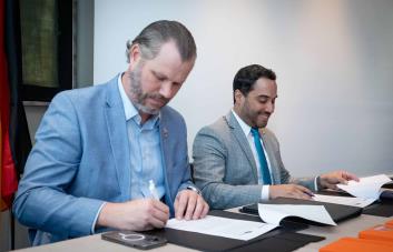 La Cámara de Comercio Domínico-Alemana firma acuerdo con Bandex en Berlín