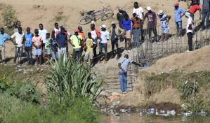 Construcción de canal sobre el río Masacre avanza en un 80 %