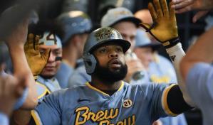 Carlos Santana y Contreras dan victoria a Cerveceros ante Nacionales