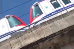Video: Choque de dos trenes del Metro de Santo Domingo en Villa Mella