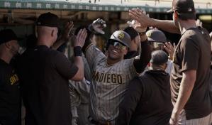 Juan Soto pega dos jonrones, su primer grand slam y remolcó seis