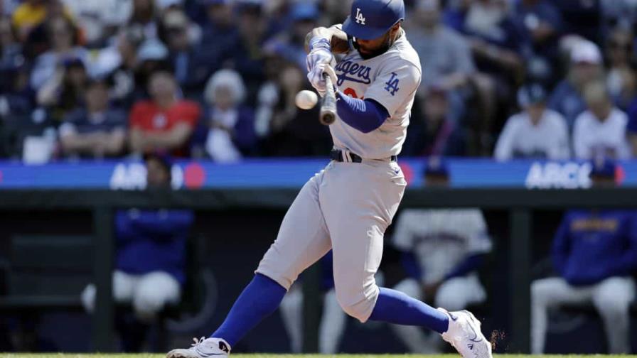 Amed Rosario pega tres hits y los Dodgers arrollan a Marineros