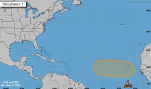 Vigilan nueva onda tropical en el Atlántico que podría convertirse en ciclón