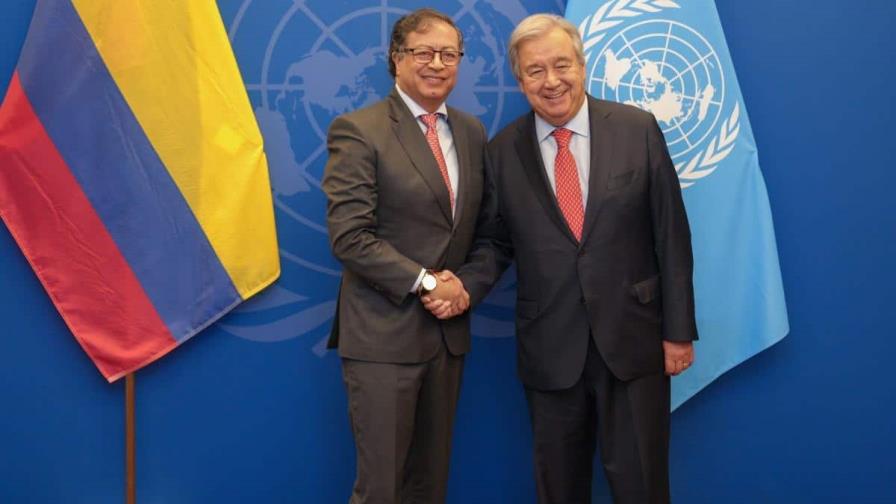 Petro se reúne con Guterres previo a la Asamblea General de la ONU