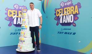 Arajet transporta más de 350 mil pasajeros en su primer año de operaciones