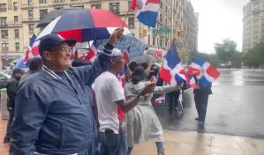 A grito de somos RD dominicanos reaccionan a protesta de haitianos en Nueva York