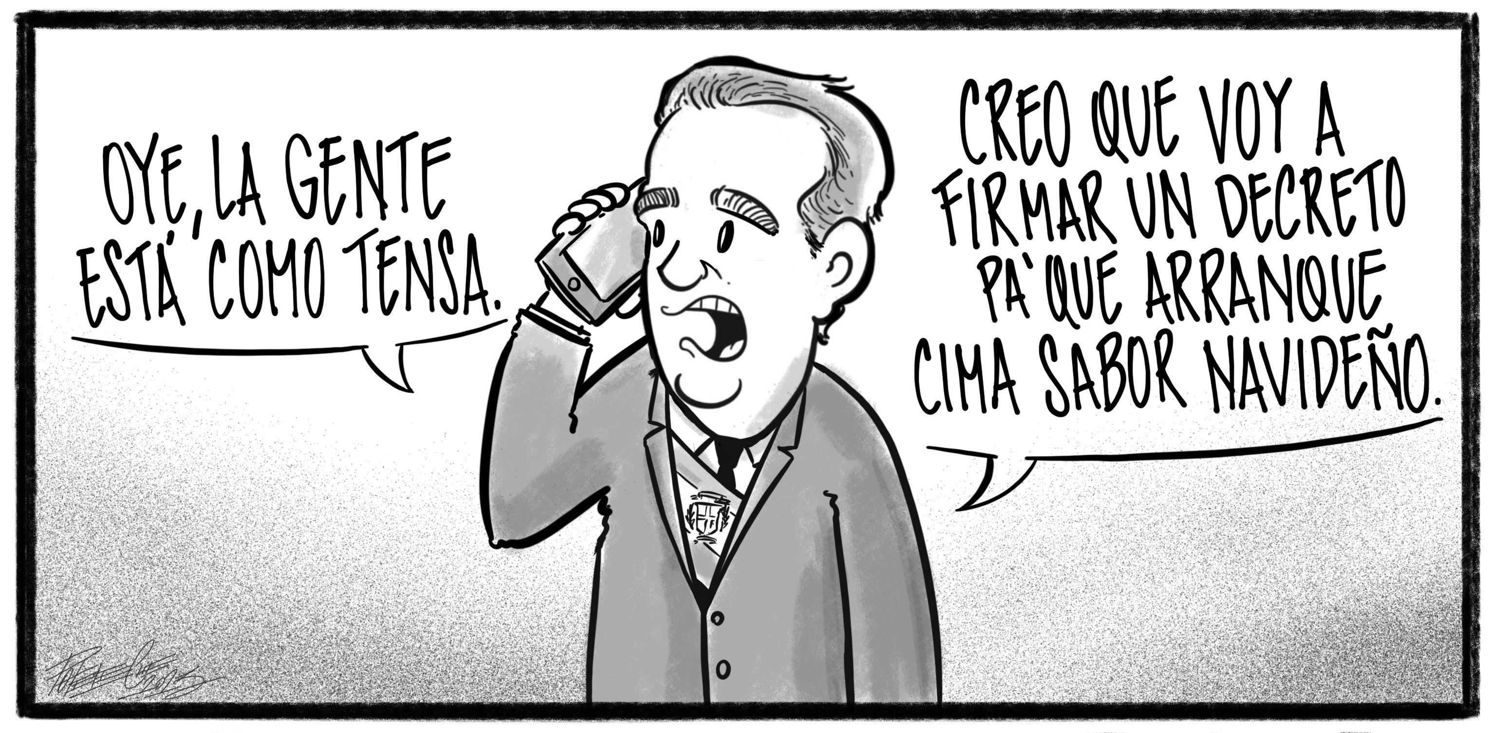 Caricatura de Noticiero Poteleche 19 septiembre 2023